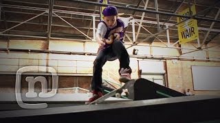 13Year Old Skateboarder Rene Serrano Skates Private Nike Skatepark NKA Project [upl. by Tichon]