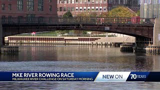 Milwaukee River Challenge 800 rowers to compete on revitalized waterways [upl. by Ovid]