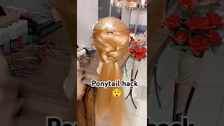 Ponytail hairstyle for girls ponytailhairstyle mychoicemystyleparlour shorts shortvideo [upl. by Terryl]