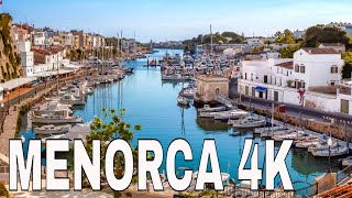 4K  Menorca Walking Tour  Balearic Islands Spain [upl. by Ecreip]