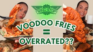 Wingstop Tenders  Voodoo Fries Taste Test — Honest Review amp First Impressions… [upl. by Renba]