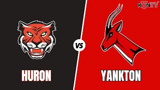 Huron Tigers vs Yankton Gazelles Basketball [upl. by Nabalas694]