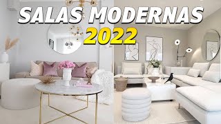 Salas MODERNAS 2022 IDEAS Y DISEÑO DE SALAS MODERNAS [upl. by Claudelle]