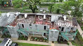 Extensive Tornado Aftermath Drone Survey FSU Circus Tallahassee FL [upl. by Gunilla]