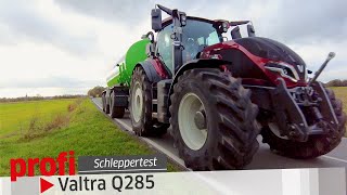 Valtra Q285 im Schleppertest [upl. by Dnalrag]