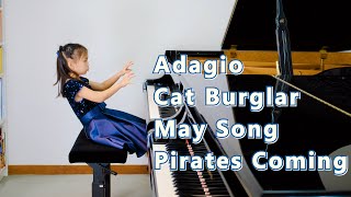 Steibelt Adagio Cat Burglar May Song Pirates Coming [upl. by Adolphus]