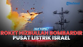 🔴Roket Hizbullah Bombardir Pusat Listrik Zionis hingga Israel Tarik Mundur Pasukan dari Philadelphia [upl. by Yannodrahc]