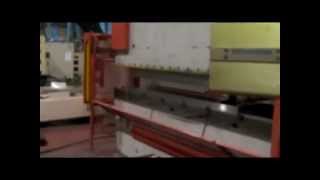 Edwards Pearson PR6 100X3100 6 Axis CNC Hydraulic Downstroke Press Brake [upl. by Dare]