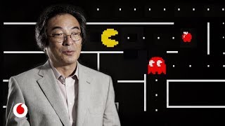 Toru Iwatani creador de PacMan quotcomecocosquot para los amigos [upl. by Hedelman]