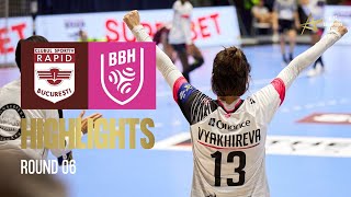 Rapid Bucuresti 🆚 Brest Bretagne Handball  Round 6  EHF Champions League Women 202425 [upl. by Ellerad]