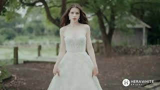 Video of the latest collection of 2025 dresses from Herawhite [upl. by Eileek534]