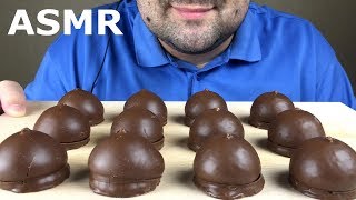 ASMR CHOCOLATE COVERED MARSHMALLOWS CAKES Soft Eating Sounds Mukbang NO TALKING [upl. by Erej]