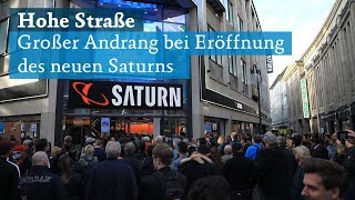 Köln Saturn eröffnet neuen Flagshipstore auf der Hohe Straße mit Eko Fresh [upl. by Alejandrina]