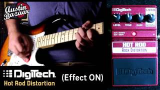 Digitech XSeries XHR HOT ROD Rock Distortion Pedal Demo [upl. by Lledner]