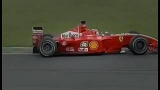 NEWW F1 Brazilian GP Interlagos 2001 Juan Pablo Montoya vs Michael Schumacher [upl. by Guntar889]