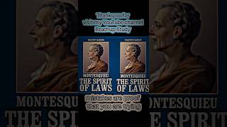 📚📚 montesquieus book the spirit of laws 📚📚 trending politicalstudy motivation viralvideo [upl. by Ecirtaeb]