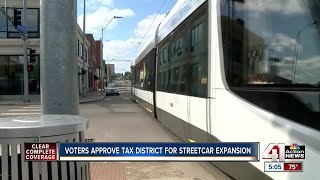 Voters approve tax district for streetcar expansion [upl. by Sethrida]