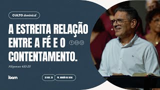 A estreita relação entre a fé e o contentamento  Pr Abraão da Silva  25082024 [upl. by Kyl284]