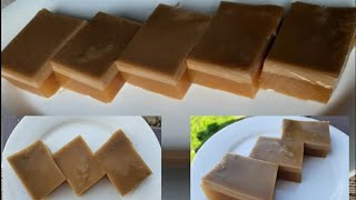 Jaggery pudding  pudding recipe  Sri Lankan style Jaggery pudding  Sri Lankan Cook Book [upl. by Aufa]