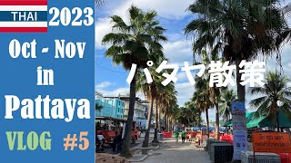 【2023ThailandVLOG】5（パタヤ散策） [upl. by Alekehs348]