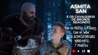 Cavaleiros de bronze do sec XX reagindo ao rap do Kratos e Atreus  Nós somos deuses  7mz Nerd Hits [upl. by Reppiks]