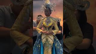 AYAN NA Close  Up Look Chelsea Manalo National Costume Miss Universe 2024 Philippines [upl. by Nnahgem]