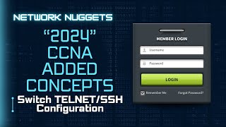 183 CCNA 200301 Full Course in Hindi 2024  Telnet amp SSH Configuration in Switches  CCNA in 2024 [upl. by Artimed47]