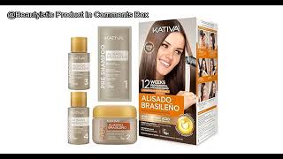 Kativa Brazilian Straightening Kit Review Is It Worth the Hype for Gorgeous Hair [upl. by Etnoval911]