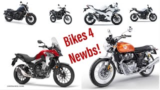 Top 10 Beginner Motorcycles for all Riders [upl. by Egerton]