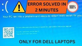 Your device ran into a problem and needs to restart  Windows 10118  Blue Screen Error [upl. by Stu]