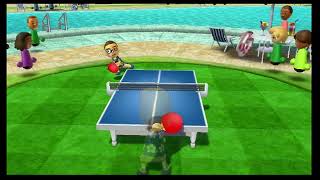 Wii Sports Resort  Table Tennis Claude Vs Shohei [upl. by Luhar933]