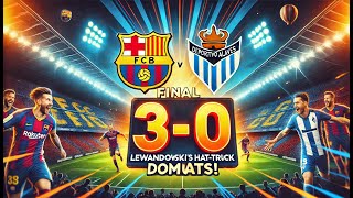 FC Barcelona vs Deportivo Alavés Full Match Highlights and Analysis [upl. by Enahsal]