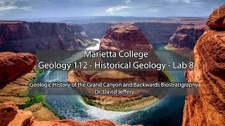 Geologic History of the Grand Canyon and Backwards Biostratigraphy by Dr David Jeffery [upl. by Ariajaj765]