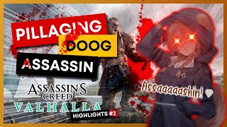 Korone RAIDS AND PILLAGES England Assassin DOOG Valhalla Highlights Eng SubHololive [upl. by Ellatsyrc]