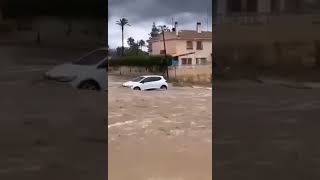 Fuertes Inundaciones en Puerto de Mazarrón Murcia España 03102024 schorts [upl. by Consalve]