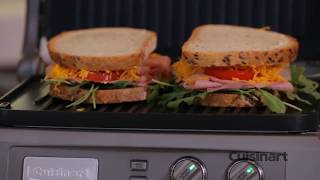 Panini Sandwich using the Cuisinart Griddler® Deluxe [upl. by Idram]