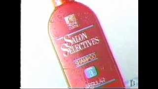 Salon Selectives Shampoo Commercial 1988 [upl. by Korwin402]