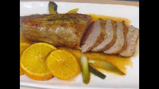 Filet mignon de porc recette simple et rapide  Pork Tenderloin Recipe [upl. by Gustaf]