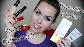 Kosmetika z Lidlu Cien Avon a Oriflame [upl. by Nyrol]