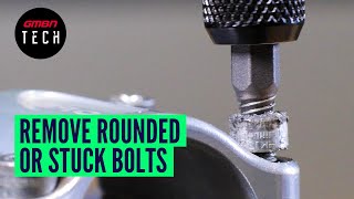 4 Ways To Remove Stripped Rounded Or Stuck Bolts  GMBN Techs Guide To Stubborn Bolt Removal [upl. by Palm]