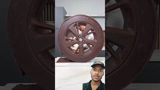 Real Chocolate Wheel 🛞 shorts chocolate amauryguichon [upl. by Hilda]