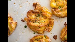 Crispy Smashed Potatoes [upl. by Garlaand]