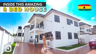 You wouldnt Believe the Price of this 8 Bedroom Modern House in Accra Ghana SOLD [upl. by Nagiem]