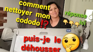 comment déhousser le cododo⁉️ comment le nettoyer ⁉️ [upl. by Aisiram]