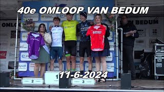 Bedum40e OMLOOP VAN BEDUM 1162024 [upl. by Idalina]