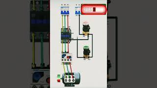 Motor Control Diagram Explained  Simple Guide 🤩⚡♥️ shorts [upl. by Richey]