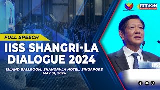 Keynote Address and QampA Session at the IISS ShangriLa Dialogue 2024 Speech 5312024 [upl. by Eednam]