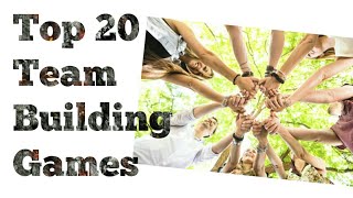 Top 20 Corporate Team Building Games  Team Building Activities [upl. by Anelram]