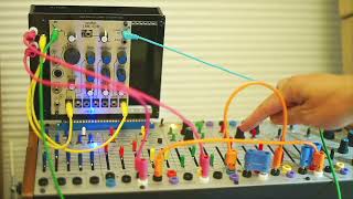 Buchla Easel Command  Make Noise ErbeVerb [upl. by Orlantha160]