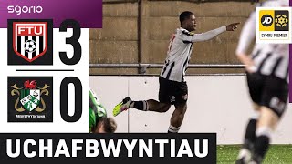 Uchafbwyntiau  Highlights Y Fflint 30 Aberystwyth  JD Cymru Premier [upl. by Ybbil]